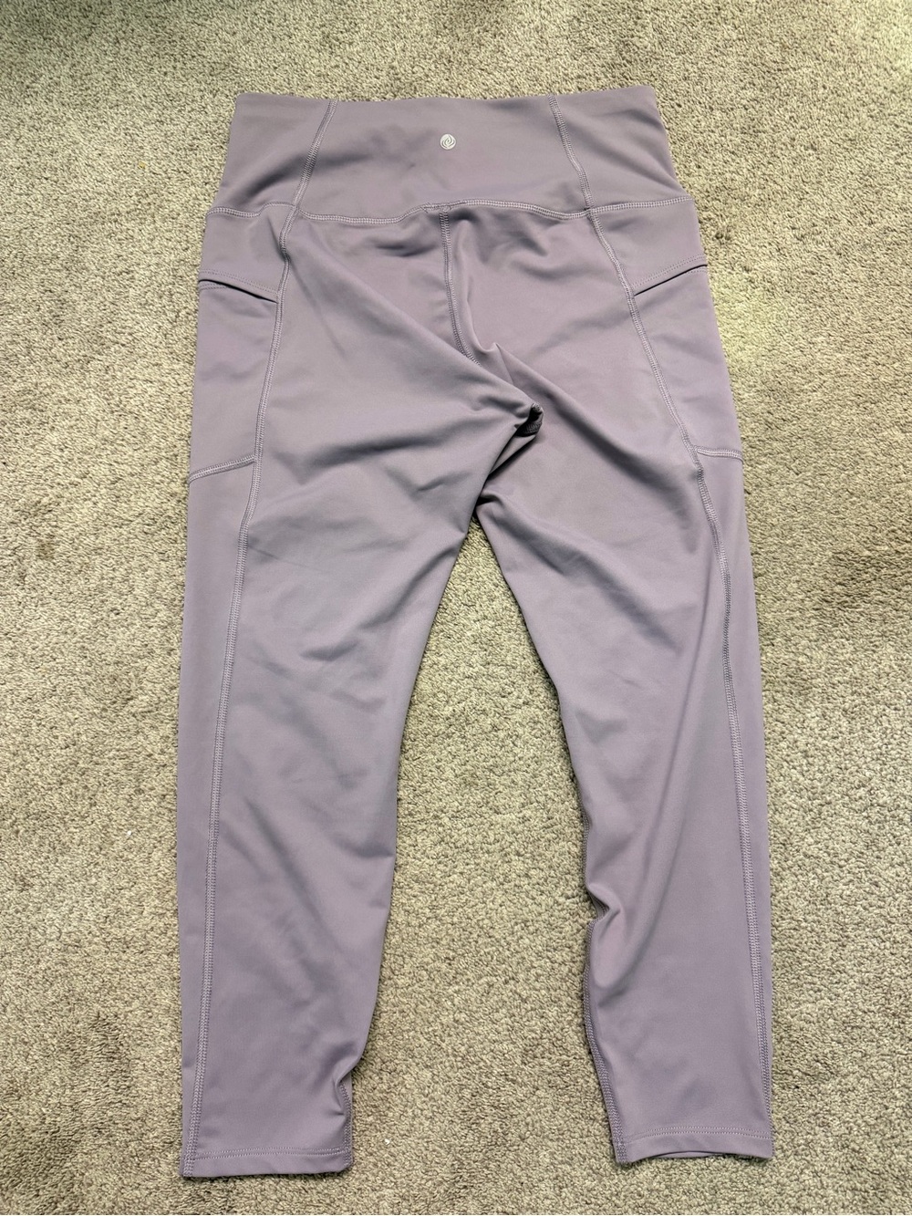 Apana Lavender High-Waist Performance Leggings